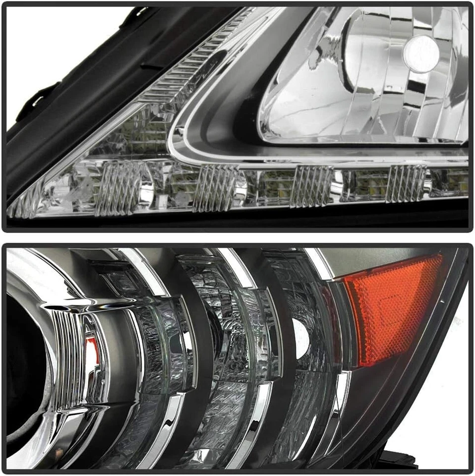 Farol projetor halogênio passageiro para 2013-2015 Lexus ES350 ES300h LED DRL - Imagem 4 de 4