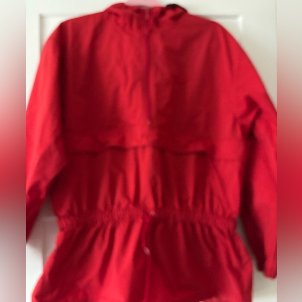 SACAI X NIKE Giacca a vento Nike vintage anni 90 rosso ciliegia pullover con cappuccio adulto M