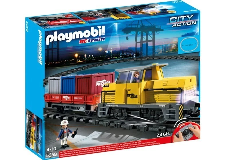 Playmobil 5258 City Action RC Train (Retired) Brand New / Factory