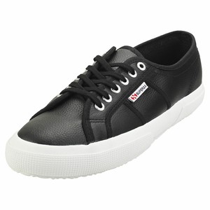 superga leather black
