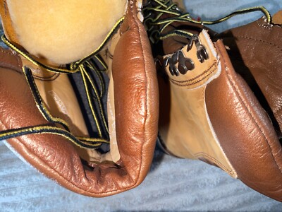 NOS Vintage Chippewa 9” 25468 LEATHER WORK BOOT VIBRAM SOLE