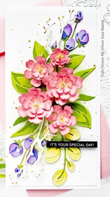 Sizzix Thinlits Small Tattered Florals 21pc set #661806 Retail $15.99 Tim Holtz
