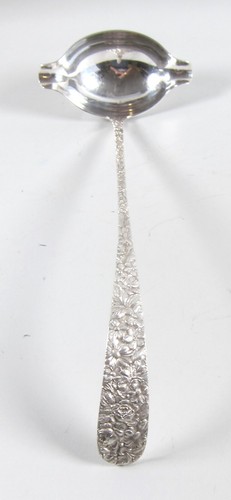 Stieff Rose 1892 Antique Sterling Punch Ladle Over 10 troy Ounces No Monogram - Picture 2 of 5