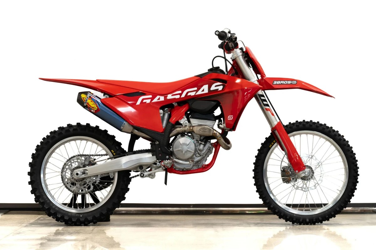 FMF Factory4.1 メガボム KTM ハスクバーナ GASGAS FMF Factory 4.1 Full Exhaust MegaBomb Pipe Blue 2019-2022