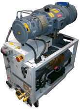 BOC Edwards Dry Vacuum Pump iQDP40 with QMB250 rebuilt -- Shaft Seal