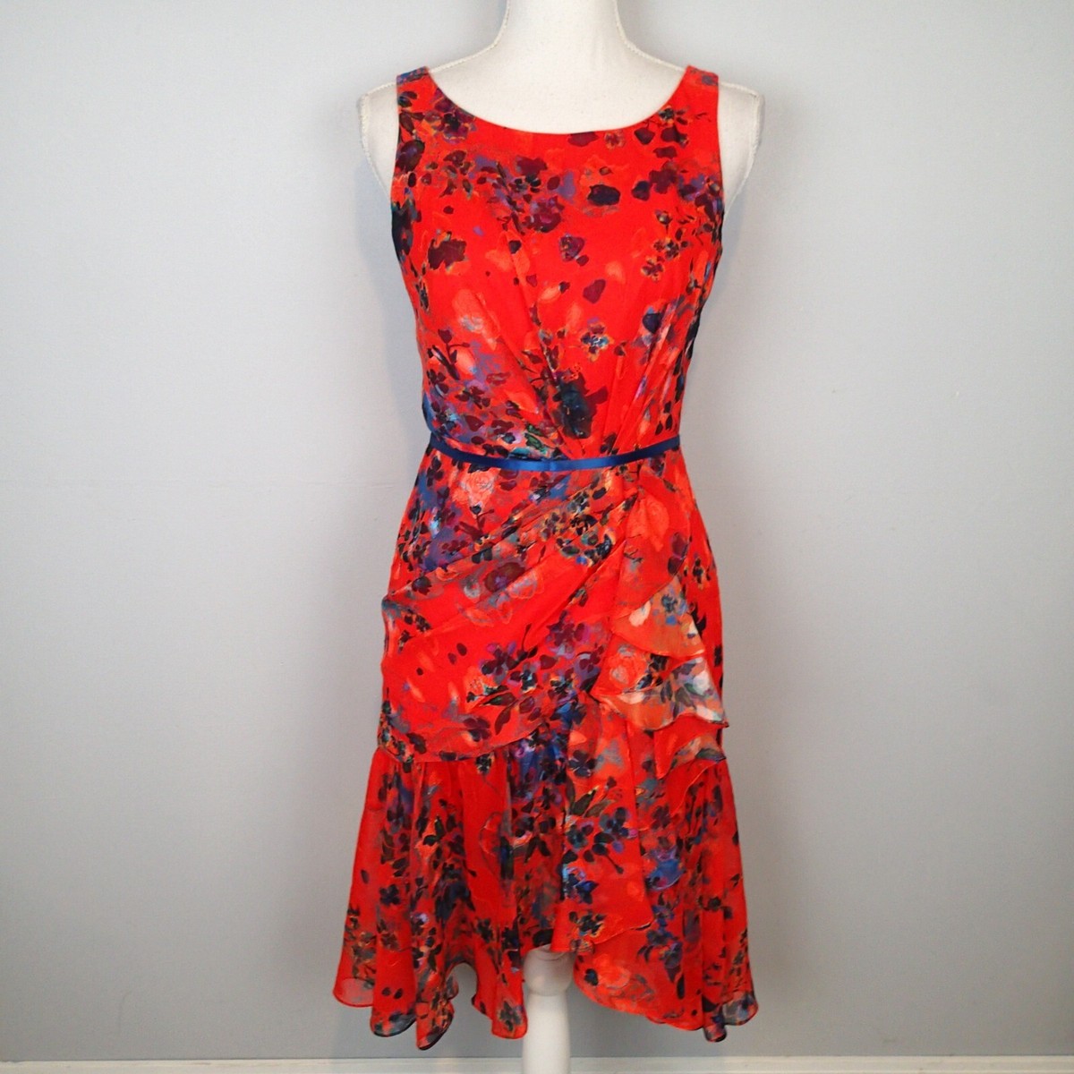 marchesa notte red floral dress christmas-dress-marchesa-notte-lace-sheath-dress-bell-sleeve-red-green-black-classic-style6 - MEMORANDUM