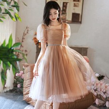 Elegant Women Slim Party Cocktail Bridesmaid Dress Prom Evening Dress Ball Gowns