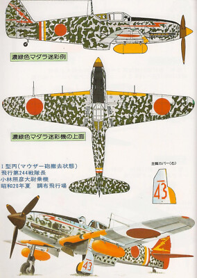 KAWASAKI Ki-61 HIEN TONY Famous Airplanes of World Book FAOW 17