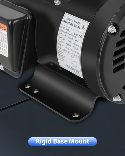 Motor eléctrico compresor 7,5 HP monofásico 3450 RPM 184T cuadro 208-230V ODP - Imagen 7 de 7