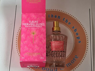 Eau De Toilette L'Occitane Fleurs Merveilleuses - 75ml, Senteur Florale, Neuf