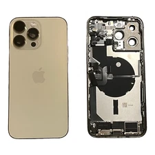iPhone 14 Pro Gold Back Housing Replacement With Small Part OEM Grade B