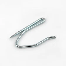 PIN-ON DRAPERY HOOKS,Set Of 100 1-1/2" HEAVY-DUTY 1.8mm thickness,nickle plated 