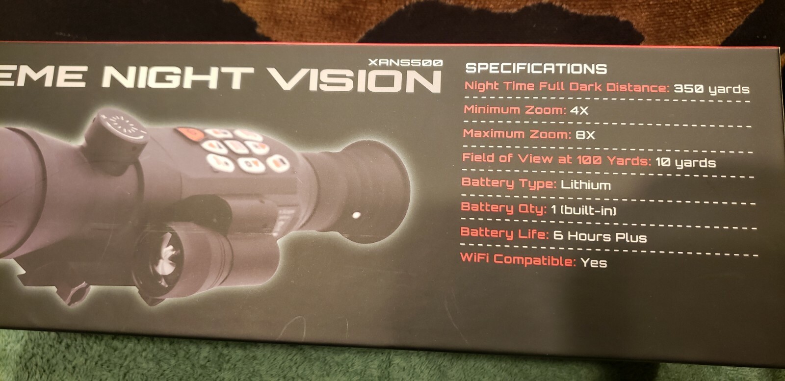 Xtreme night vision scope XANS500 eBay