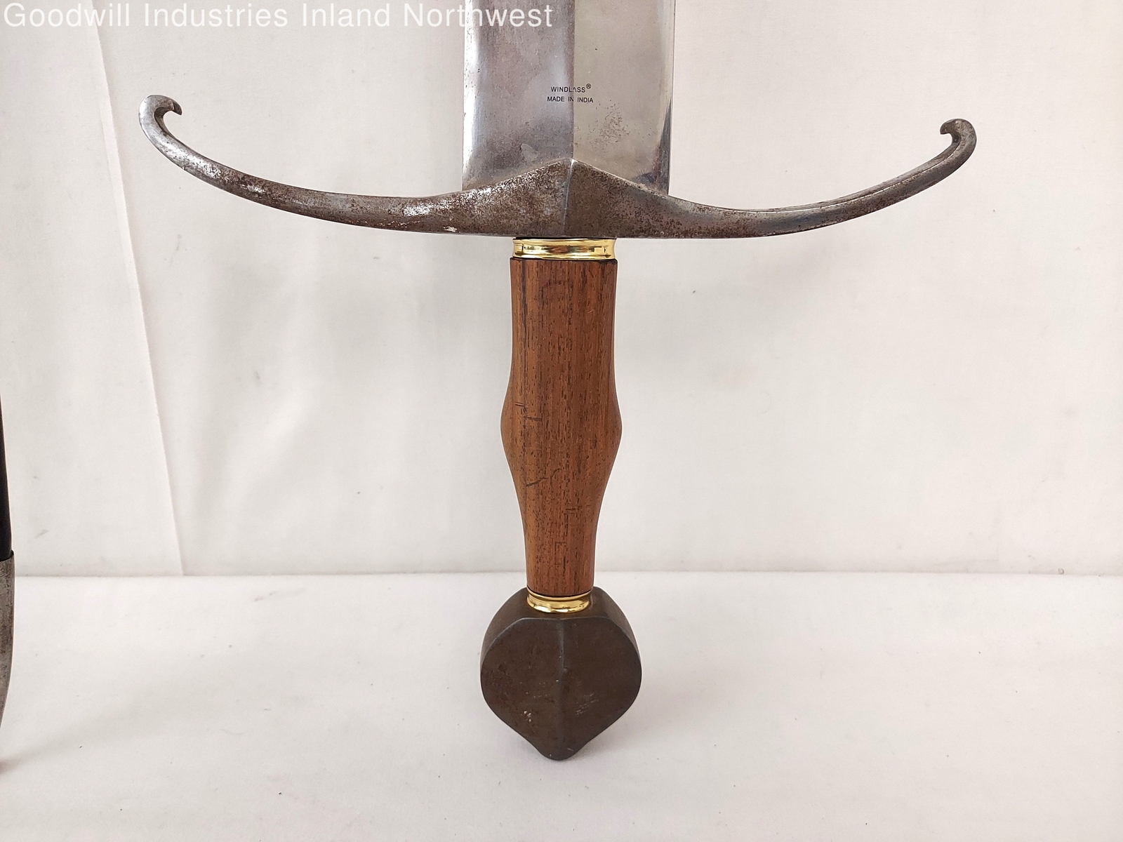39" Windlass Made In India One Hand Sword With Sheath eBay