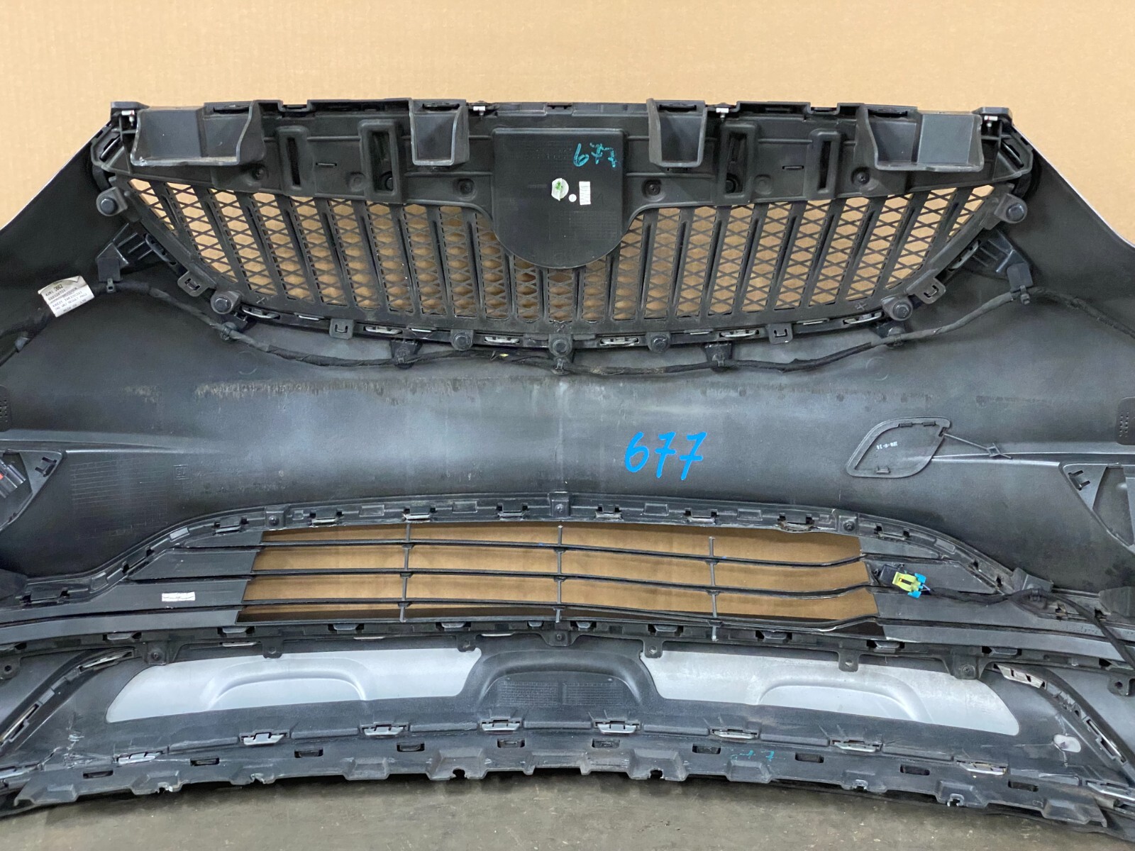 2017-2019 BUICK ENCORE FRONT BUMPER COVER COMPLETE ASSEMBLY OEM LOT677 ...