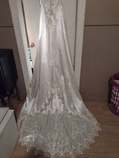 Eden Bridals Size 20 Wedding Dress Cathedral Train Length