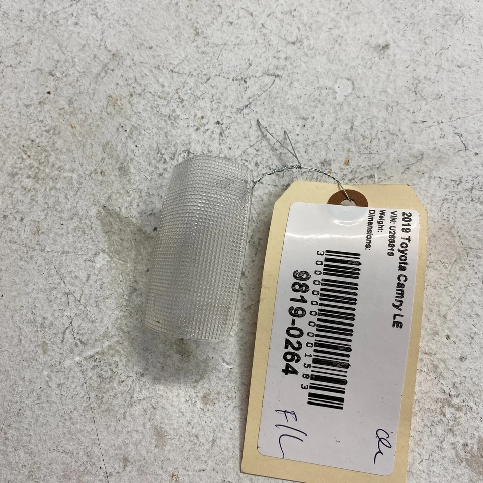 Toyota Camry Avalon Sienna 2007-2021 puerta lámpara de cortesía lente de luz OEM Foto 3 de 4