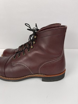 Red Wing 8119 Heritage Iron Ranger Oxblood Cap Toe Boots Mens 11 D 