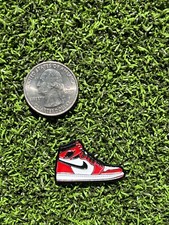 HYPE Golf Ball Marker 1.25" Sneaker  - Magnetic Enamel NEW - FREE SHIPPING