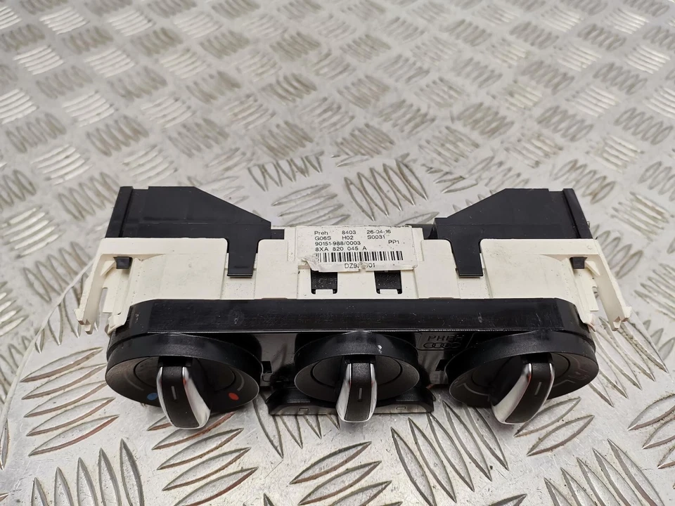 Audi A1 Heater A/C Air Conditioning Controller Control 2019-23 MK2 GB 8XA820045A - Image 2 of 4