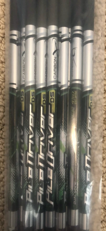 12 Carbon Express Piledriver DS Hunter Arrow Shafts - 250 SPINE, Camo, MPN 50863 - Image 4 of 4