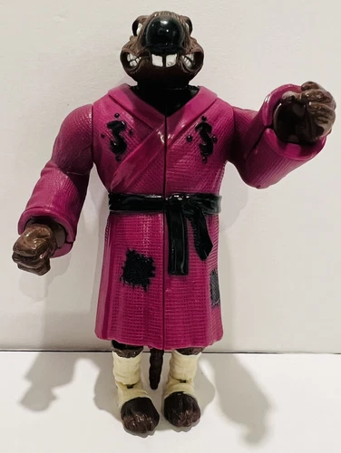 Vintage 1992 TMNT MUTATIN' MASTER SPLINTER Teenage Mutant Action Figure