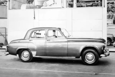 Humber Super Snipe 1953 Werbung Motor Show Car 4x6 Foto