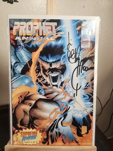  PROPHET Annual 1 Signed By Rob Liefeld JIM PALMIOTTI Joe Quesada 1995. 