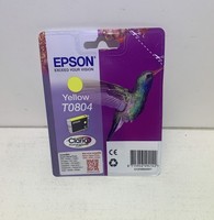 Original Epson T0804 C13T08044011 Tintenpatrone Gelb Mhd 05. 2027