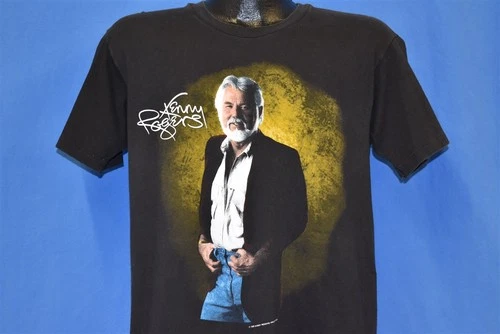 80s KENNY ROGERS SHARE YOUR LOVE ALBUM COUNTRY MUSIC HAN 1980s vintage concert t-shirt, vintage, size L, single stitch, B+ condition