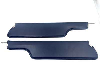 Dark Blue Sunvisor Set for 1965-1968 Ford LTD