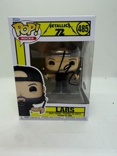 Lars Ulrich Signed Autographed Metallica Funko Pop #485 Drummer ACOA