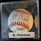 Matt Chapman Signed Autographed Baseball w/cube JSA COA