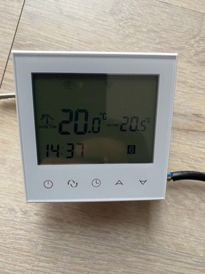 Raumthermostat LCD Hysen Floureon Wifi OpenHab Home Assistant
