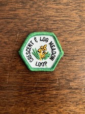 Girl Scouts BSA Boy Scouts Hiking Patch Sequo...