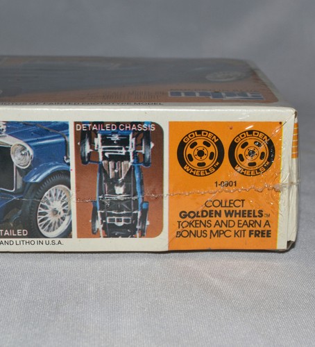 New Sealed NOS MPC MG Classic English Sports Car 1:32 Model Car Kit #1-0901 1982 - Picture 5 of 19