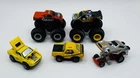 Micro Machines Hot Wheels Micro Monster Truck lot of 5 Vehicles Vintage Ferrari!