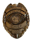 Stranger Things Hawkins Police Chief 380 Bronze Badge Collectible