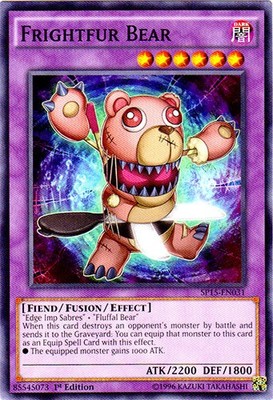Frightfur Bear - SP15-EN031 - Common - 1st Edition Near Mint Star Pack Arc V 201