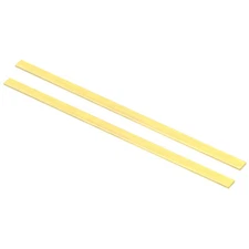 2 Pcs 1/8x1/2x12" H59 Brass Flat Bar Solid Flat Mill Stock Brass