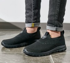 MENS WOMENS  SLIP ON ULTRA LIGHTWEIGHT WALKING RUNNING CASUAL SPORTS TRAINNER