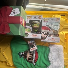 Funko Pop Games Overwatch Winter Wonderland Box- GameStop Exclusive In Hand