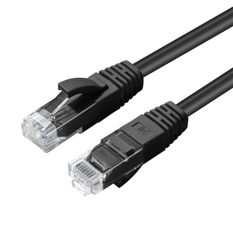 MicroConnect MC-UTP6A03S CAT6A UTP 3m Black LSZH