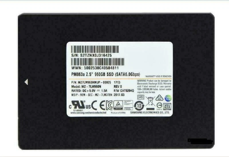 25+ Samsung 960GB SATA III Solid State Drives for sale | Updated