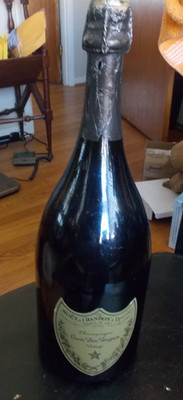 Large BRUT DOM PERIGNON EMPTY DUMMY BOTTLE SEALED
