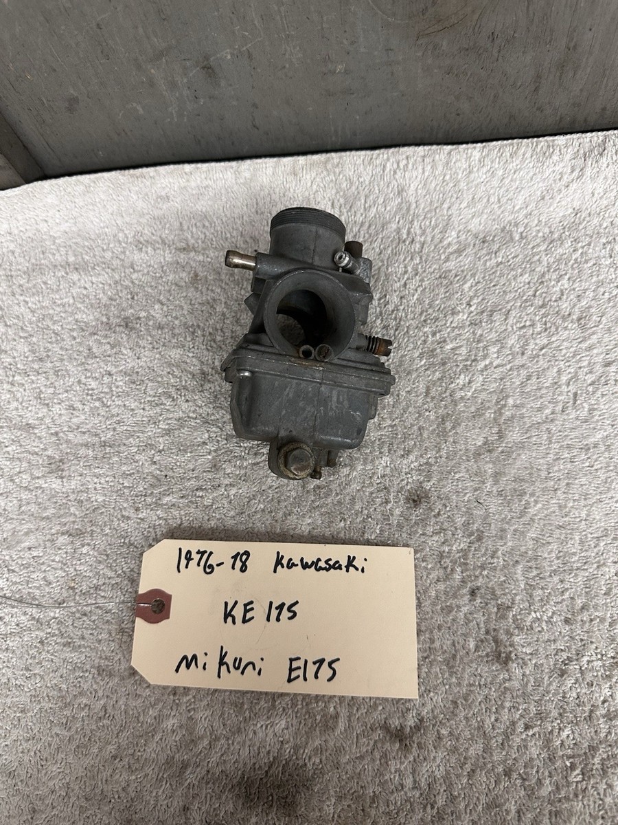 1976-78 Kawasaki KE175 Mikuni E175 Carburetor Carb OEM FREE SHIP