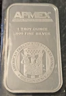 APMEX Silver Bar One Troy Ounce 1 oz  .999 Fine Silver Sealed Bag....