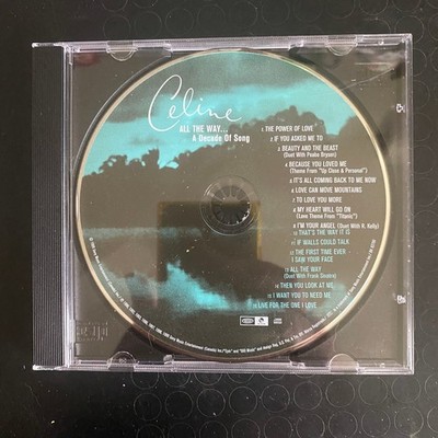 Celine Dion   All The Way... A Decade Of Song CD 1999 Pop Ballads Columbia