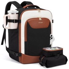 40L Travel Backpack for Women Men, Large Carry on Backpack for Airplanes TSA ...