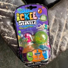 3PCS Random Zing Ickee Stikeez Series Squismy Sdueezy Sticky Creative Ornament
